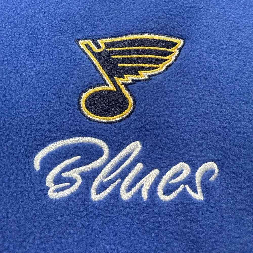 GG NHL Quarter‎ zip St.louis Blues Pullover, NWT, NHL, Hockey, Christmas